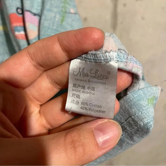 Mia Lucce Pajama Tank Top CAMPING RV VACATION Womens Size M - Picture 4 of 7